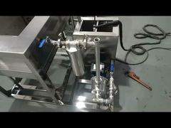 Visualizza la demo del dispositivo di pulizia ad ultrasuoni in acciaio inossidabile 380L per la rimozione di sporco, olio, ruggine, grasso